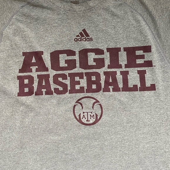 3for$20 Aggie baseball adidas shirt - Picture 2 of 4